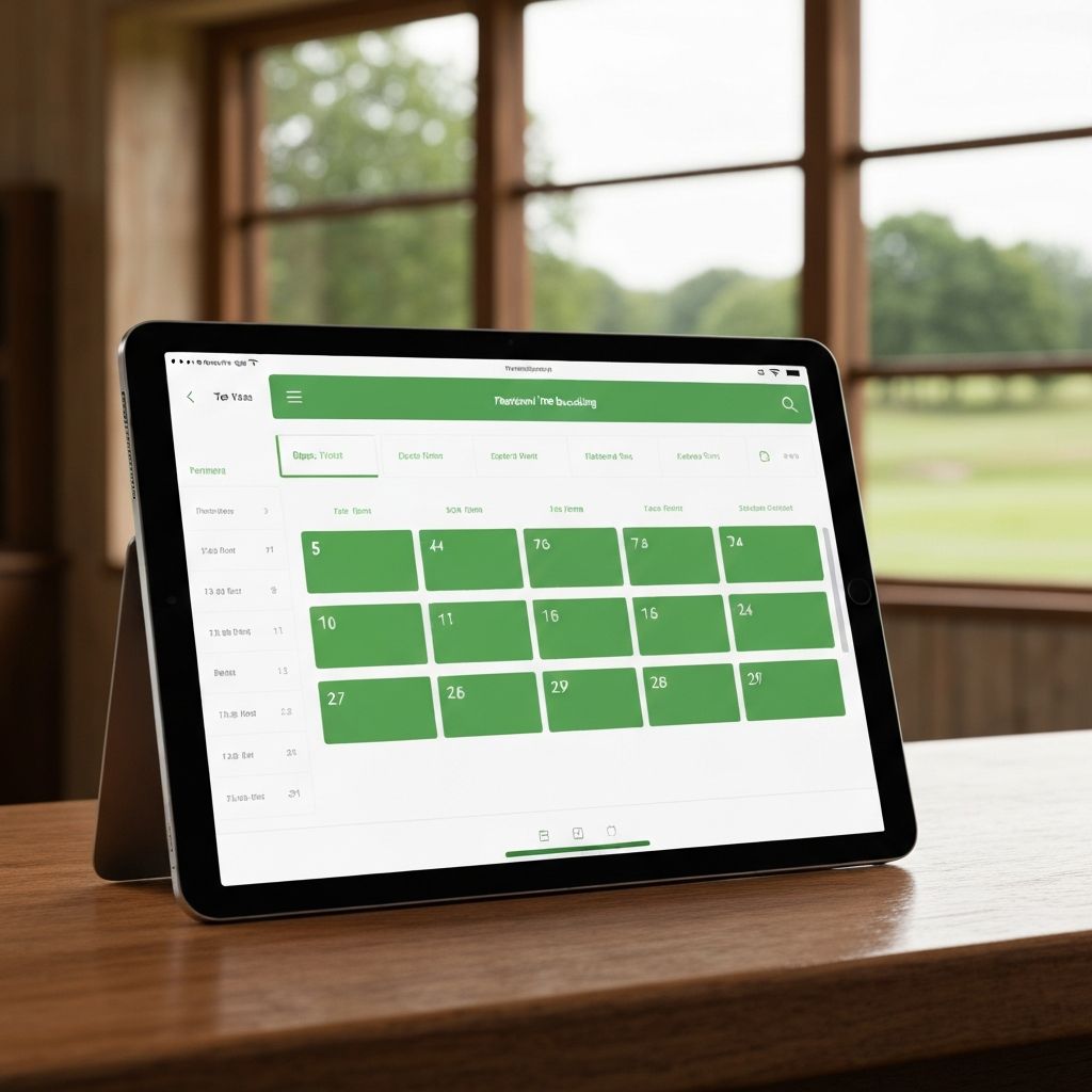 Cloud-Based Tee Sheet, Always Available